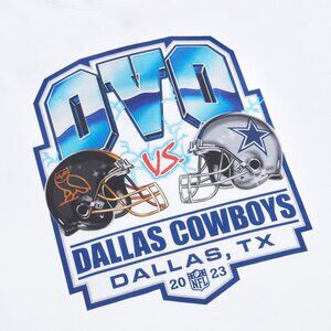 Dallas Cowboys OVO Helmet Logo T-Shirt - White Size XL BNWT
